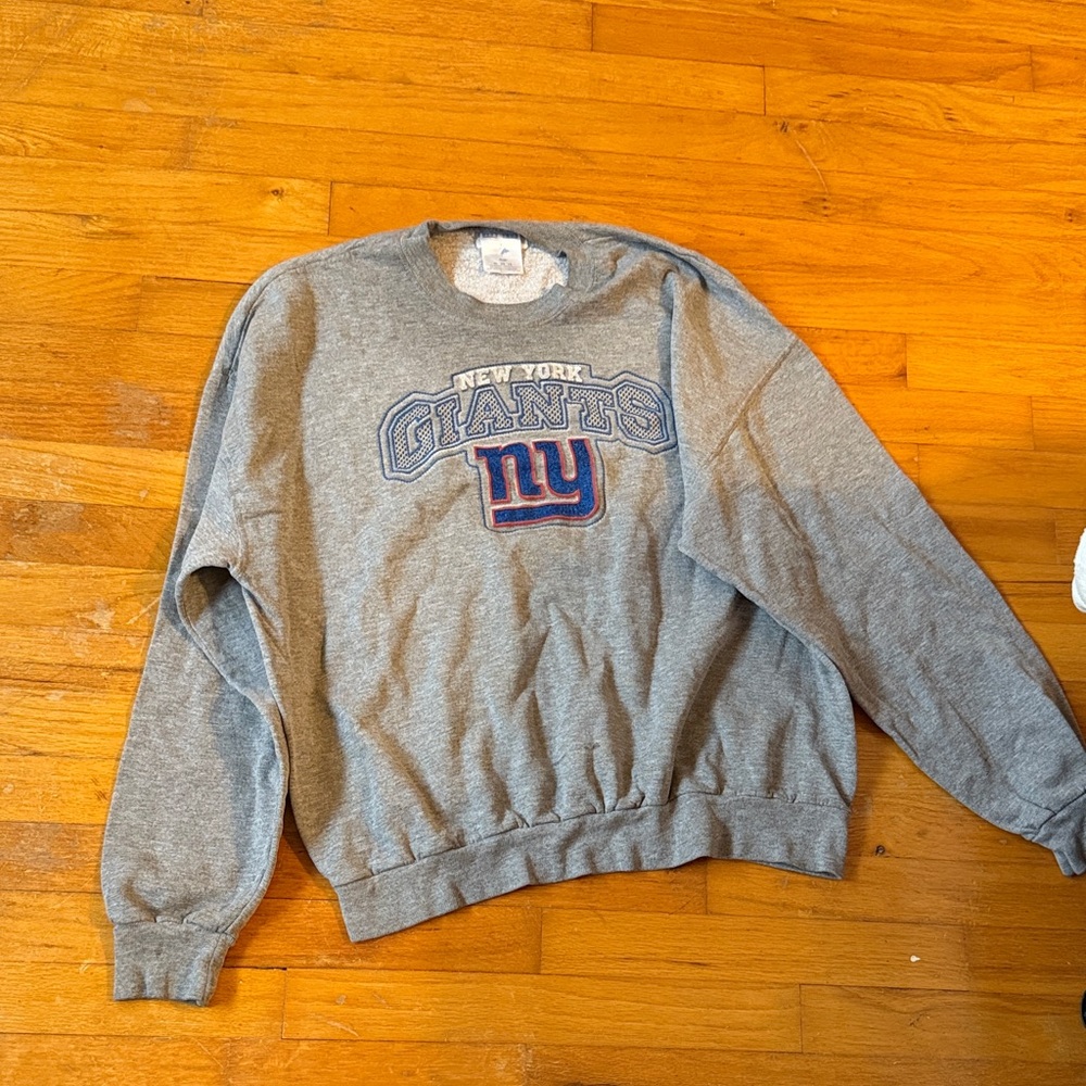 Gray New York Giants Men's Sweater